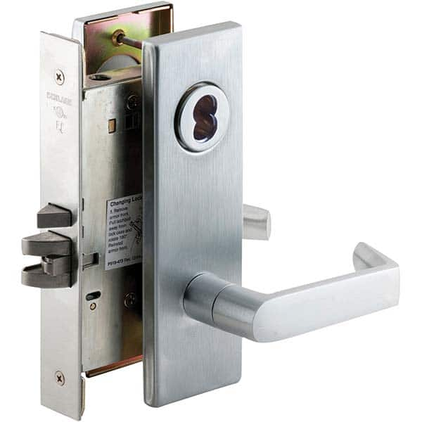 Schlage - Lever Locksets Type: Classroom Door Thickness: 1-3/4 - USA Tool & Supply