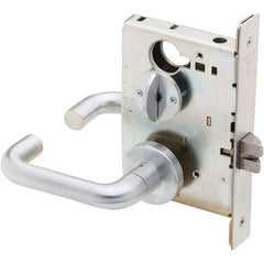 Schlage - Lever Locksets Type: Privacy Door Thickness: 1-3/4 - USA Tool & Supply