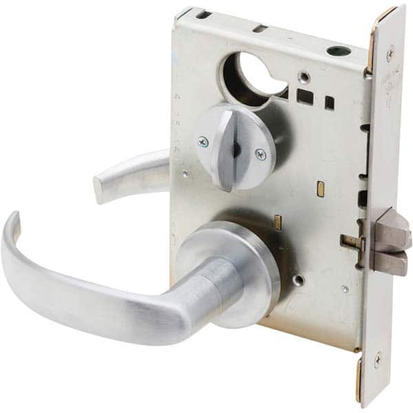 Schlage - Lever Locksets Type: Privacy Door Thickness: 1-3/4 - USA Tool & Supply