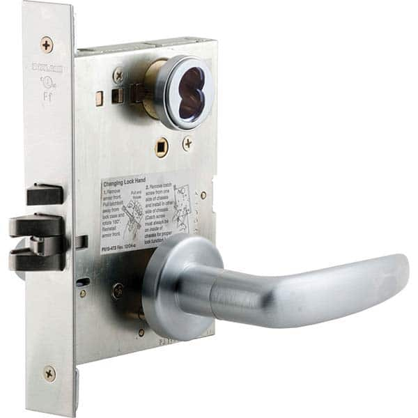 Schlage - Lever Locksets Type: Classroom Door Thickness: 1-3/4 - USA Tool & Supply