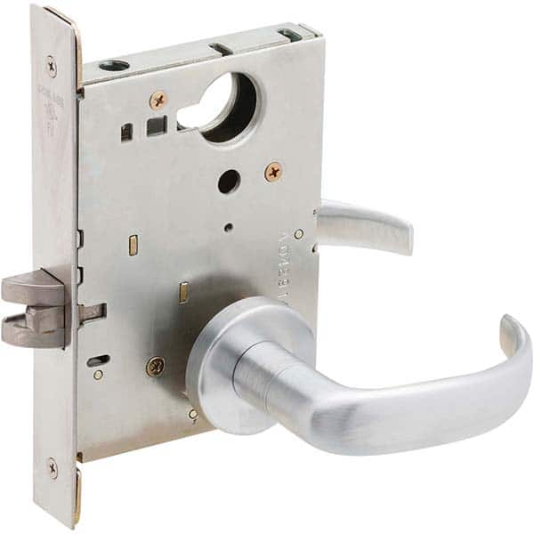 Schlage - Lever Locksets Type: Passage Door Thickness: 1-3/4 - USA Tool & Supply