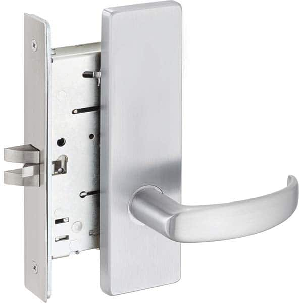 Falcon - Lever Locksets Type: Passage Door Thickness: 1-3/4 - USA Tool & Supply