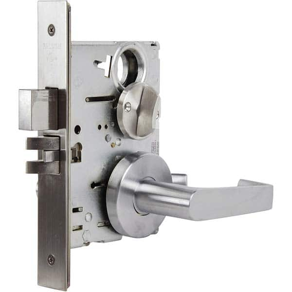 Falcon - Lever Locksets Type: Privacy Door Thickness: 1-3/4 - USA Tool & Supply