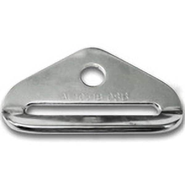 Bulk Strap - Slings & Tiedowns (Load-Rated) Type: Anchor Plate Material: Zinc Coated Steel - USA Tool & Supply