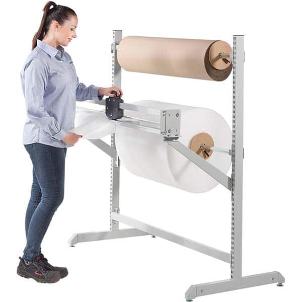 Treston - Packing Material Rotary Cutters, Storage Stands & Work Stations Type: Rolling Stand Bracket Contents: Brackets for Attaching Cutter to Packing Material Roll Stands - USA Tool & Supply