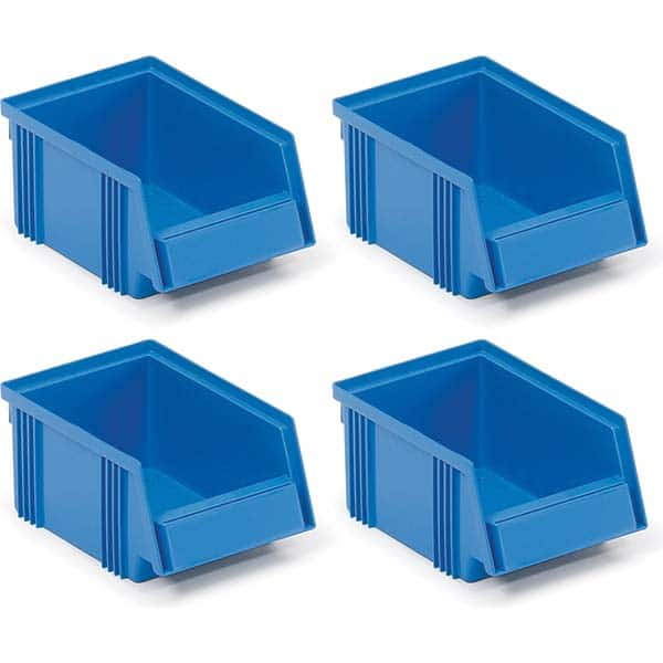 Plastic Hang & Stack Bin: Blue