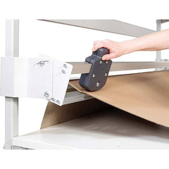 Treston - Workbench & Workstation Accessories For Use With: Treston Slotted Uprights Material: Epoxy Powder-Coated Steel - USA Tool & Supply