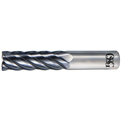 OSG - VGM6 3/8" Diam 6-Flute Carbide 0.02" Corner Radius End Mill - Exact Industrial Supply