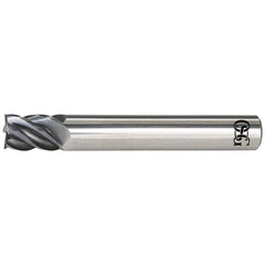 OSG - VGM5-LN 1/4" Diam 5-Flute Carbide 0.03" Corner Radius End Mill - Exact Industrial Supply