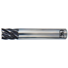 OSG - VGM7, 1/2" Diam, 5/8" LOC, 1/2" Shank Diam, 2-1/2" OAL, 7-Flute Carbide Square End Mill - Exact Industrial Supply