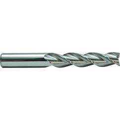1/2x1/2x2x4 3 Flute Tuff Cut® X-AL End Mill-Uncoated - USA Tool & Supply