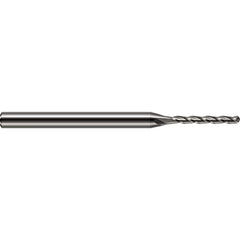 Harvey Tool - Ball End Mills; Mill Diameter (mm): 0.90 ; Mill Diameter (Decimal Inch): 0.0350 ; Number of Flutes: 3 ; Length of Cut (Inch): 9/32 ; Length of Cut (Decimal Inch): 0.2810 ; Material: Solid Carbide - Exact Industrial Supply