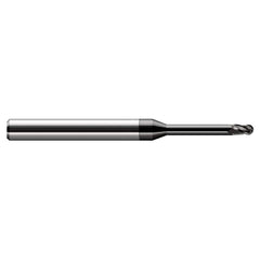 Harvey Tool - Ball End Mills; Mill Diameter (Inch): 5/32 ; Mill Diameter (Decimal Inch): 0.1562 ; Number of Flutes: 3 ; Length of Cut (Inch): 15/64 ; Length of Cut (Decimal Inch): 0.2340 ; Material: Solid Carbide - Exact Industrial Supply