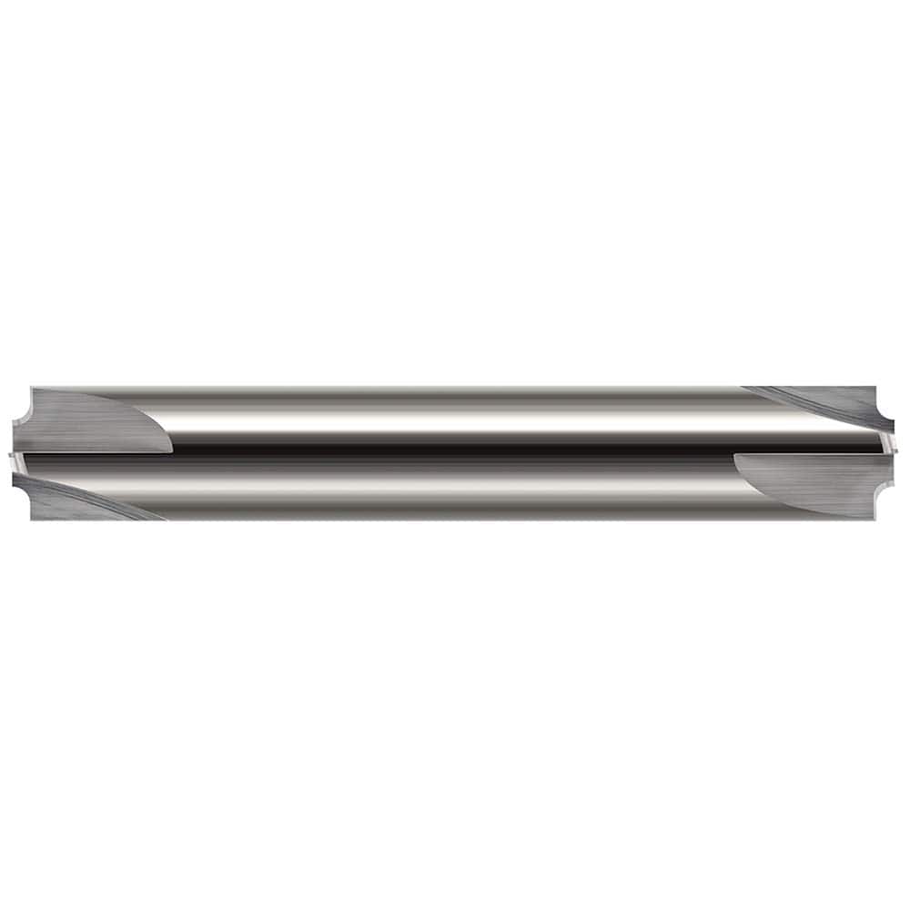 Harvey Tool - Corner Rounding End Mills; Material: Solid Carbide ; Single or Double End: Double ; Radius (Decimal Inch): 0.0060 ; Mill Diameter (Inch): 1/8 ; Mill Diameter (Decimal Inch): 0.1250 ; Number of Flutes: 4 - Exact Industrial Supply