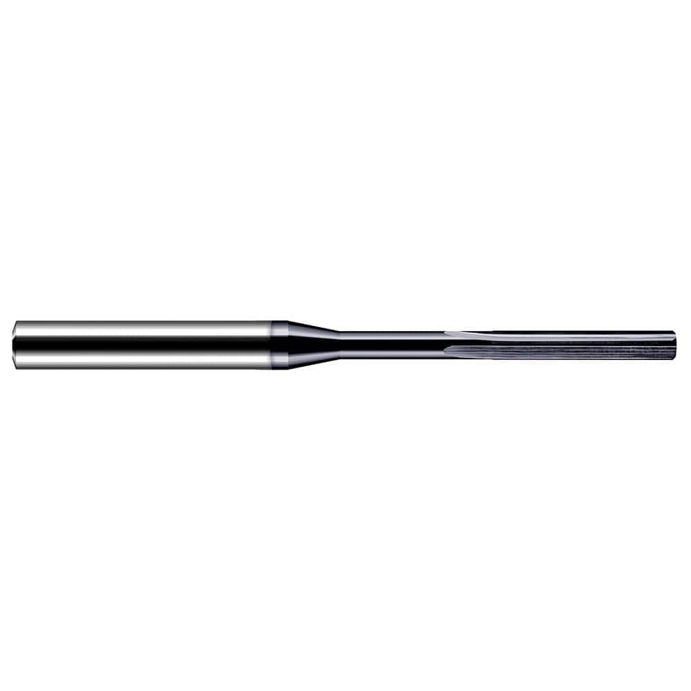 Harvey Tool - 0.0605" Diam 4-Flute Straight Shank Straight Flute Solid Carbide Chucking Reamer - Exact Industrial Supply
