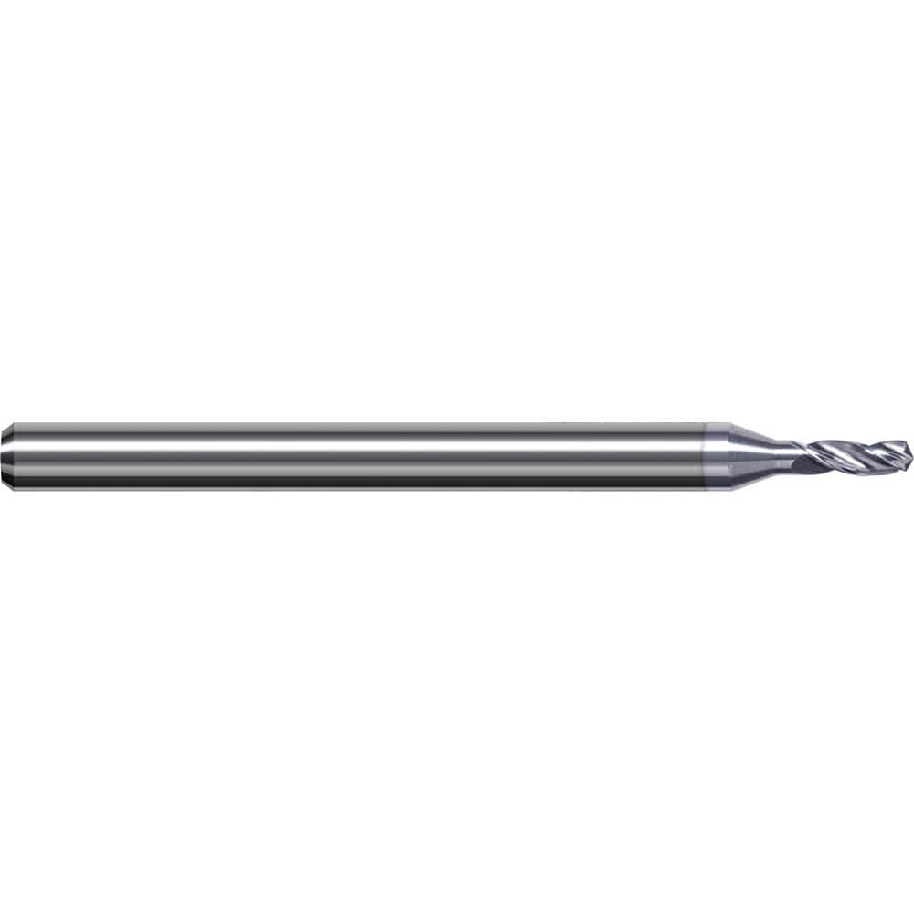 Harvey Tool - 0.5mm, 130° Point, Solid Carbide Micro Drill Bit - Exact Industrial Supply