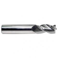 1/2 TuffCut X-AL 3 Fl Center Cutting Aluminum Finisher End Mill .120R - USA Tool & Supply