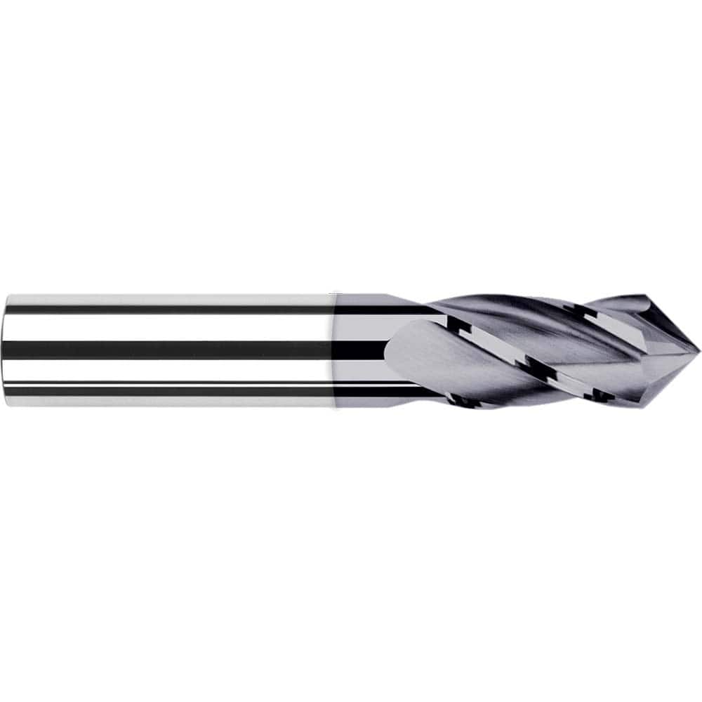 Harvey Tool - Drill Mills; Material: Solid Carbide ; Mill Diameter (Inch): 1 ; Mill Diameter (Decimal Inch): 1.0000 ; Shank Diameter (Inch): 1 ; Shank Diameter (Decimal Inch): 1.0000 ; Length of Cut (Inch): 2 - Exact Industrial Supply