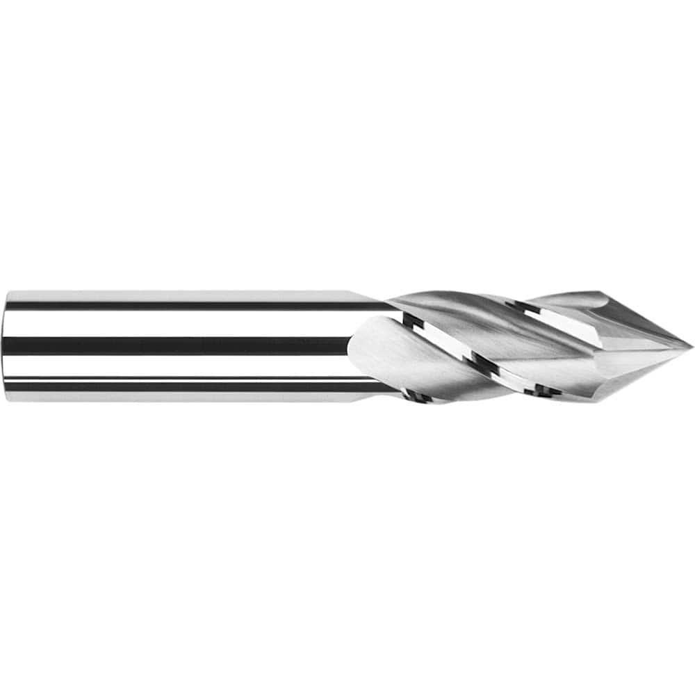 Harvey Tool - Drill Mills; Material: Solid Carbide ; Mill Diameter (Inch): 3/8 ; Mill Diameter (Decimal Inch): 0.3750 ; Shank Diameter (Inch): 3/8 ; Shank Diameter (Decimal Inch): 0.3750 ; Length of Cut (Inch): 7/8 - Exact Industrial Supply
