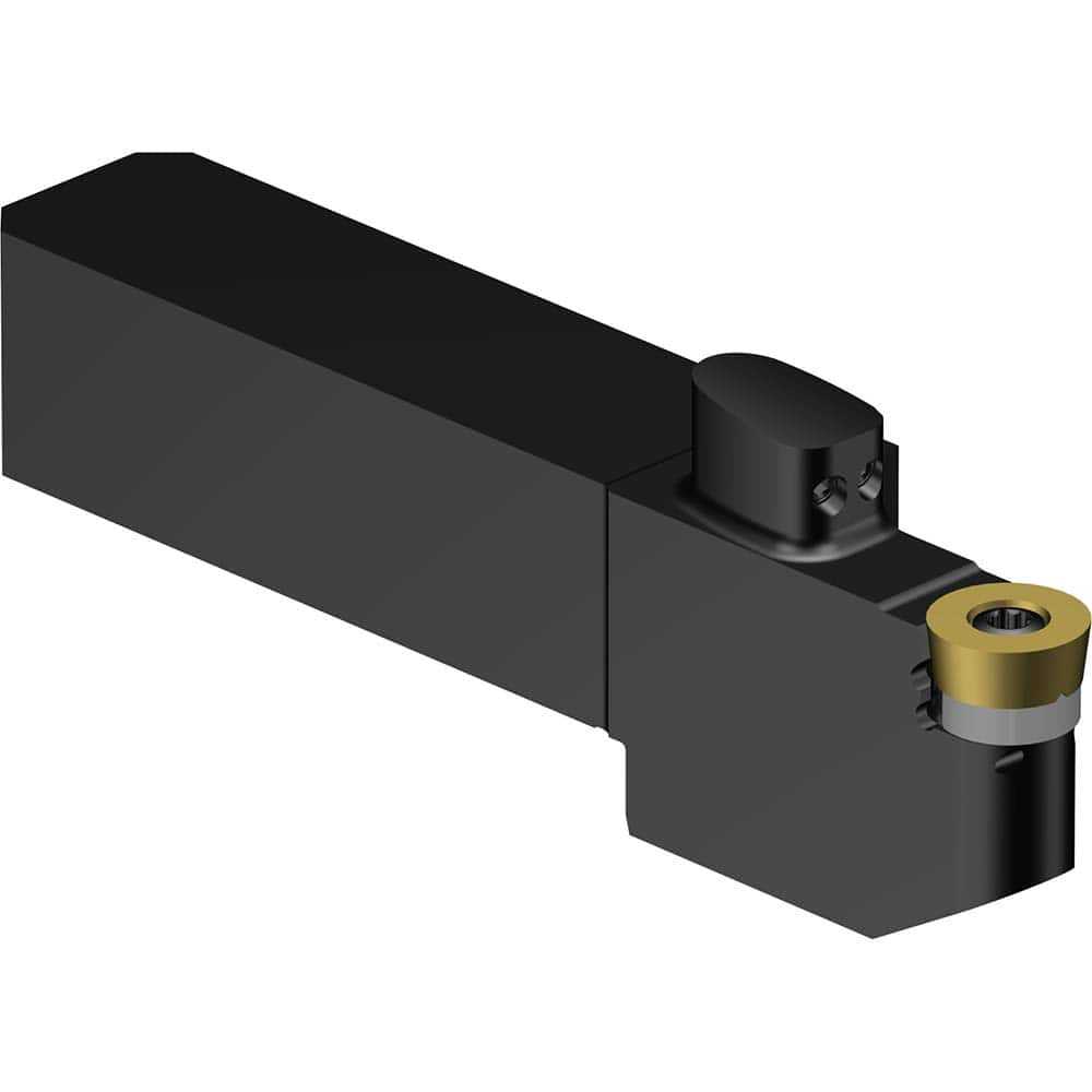 LH QS-SRDC 0° Neutral Rake Indexable Turning Toolholder 20mm x 20mm Shank, Takes RCMT Inserts