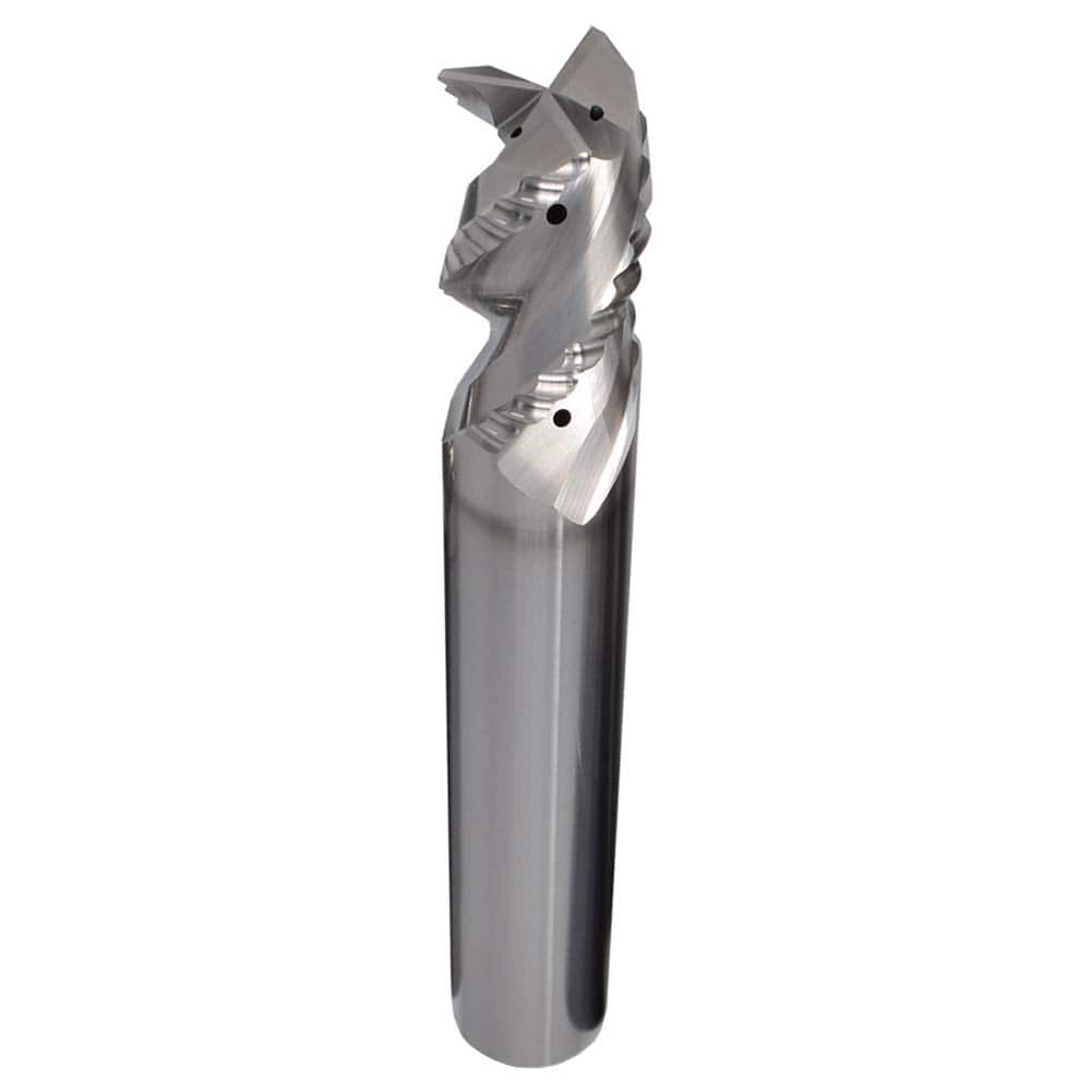 SGS - Corner Radius & Corner Chamfer End Mills; Mill Diameter (Inch): 1/2 ; Mill Diameter (Decimal Inch): 0.5000 ; End Type: Corner Radius ; Corner Radius (Decimal Inch): 0.09 ; Number of Flutes: 3 ; Material: Solid Carbide - Exact Industrial Supply