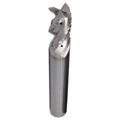 SGS - Corner Radius & Corner Chamfer End Mills; Mill Diameter (Inch): 1/2 ; Mill Diameter (Decimal Inch): 0.5000 ; End Type: Corner Radius ; Corner Radius (Decimal Inch): 0.09 ; Number of Flutes: 3 ; Material: Solid Carbide - Exact Industrial Supply