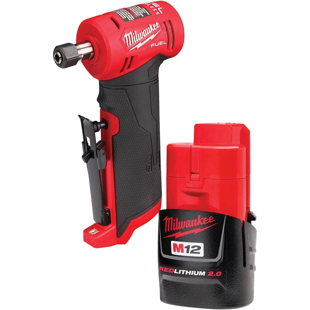 Milwaukee Tool - 24,500 RPM, Straight, Electric Die Grinder - Exact Industrial Supply