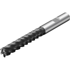 Sandvik Coromant - Corner Radius & Corner Chamfer End Mills; Mill Diameter (mm): 16.00 ; Mill Diameter (Decimal Inch): 0.6300 ; End Type: Corner Radius ; Corner Radius (mm): 2.5 ; Corner Radius (Decimal Inch): 0.098 ; Number of Flutes: 5 - Exact Industrial Supply