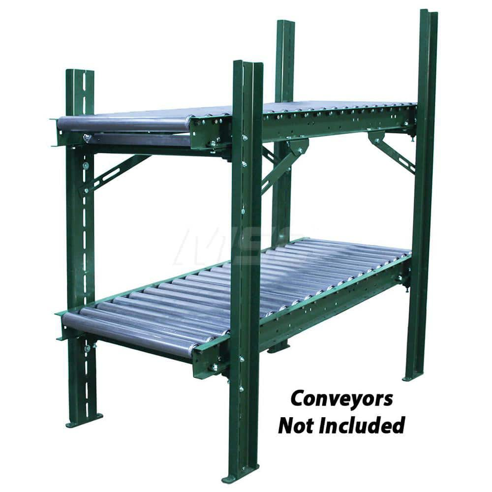 Conveyor Accessories; Type: H Stand; Width (Inch): 38; For Use With: 2-1/2″ and 3-1/2″ channel frames of 31″ BF; Overall Height: 46.0000 in; Material: Steel; Overall Length (Inch): 37.50; Length: 37.50; Overall Length: 37.50; Accessory Type: H Stand; Mate