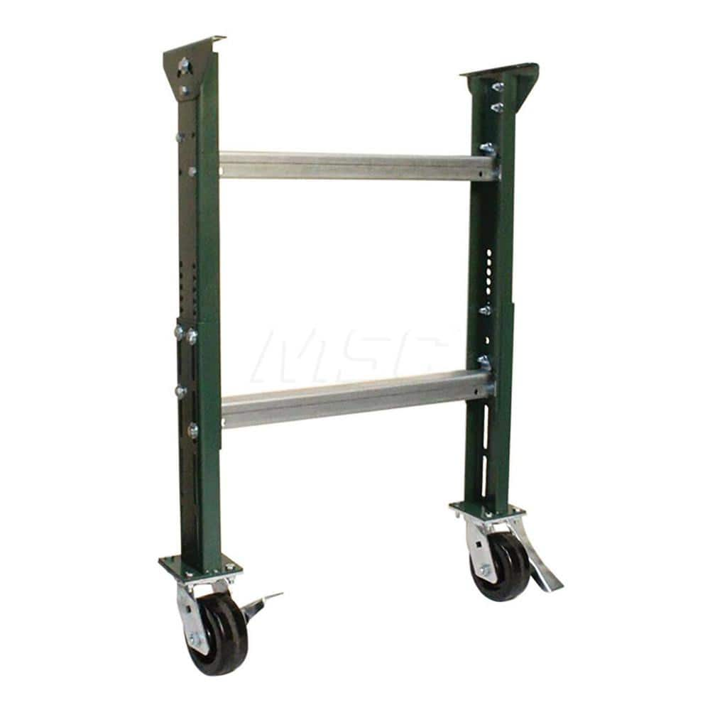 Conveyor Accessories; Type: H Stand; Width (Inch): 14; For Use With: Conveyor of  2-1/2″ and 3-1/2″ 13″ BF channel frames; Overall Height: 43.7500 in; Material: Steel; Overall Length (Inch): 14.25; Length: 14.25; Overall Length: 14.25; Accessory Type: H S