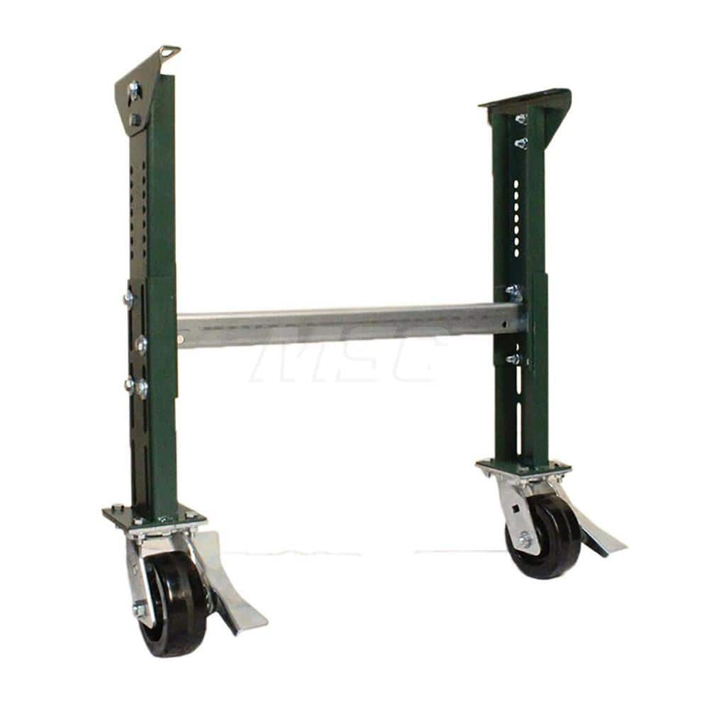 Conveyor Accessories; Type: H Stand; Width (Inch): 17; For Use With: Conveyor of  2-1/2″ and 3-1/2″ 16″ BF channel frames; Overall Height: 32.2500 in; Material: Steel; Overall Length (Inch): 17.25; Length: 17.25; Overall Length: 17.25; Accessory Type: H S