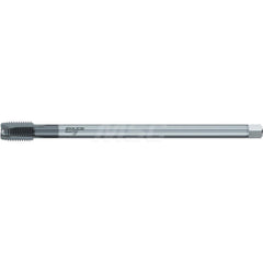 Extension Tap: M16 x 2, 3 Flutes, TiCN Finish, Cobalt, Long Reach 4-5 P, 27″ Thread Length, 6H Class of Fit