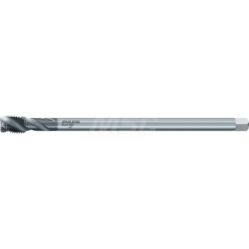 Extension Tap: M12 x 1.75, 3 Flutes, TiCN Finish, Cobalt, Long Reach 2-3 P, 18″ Thread Length, 6H Class of Fit