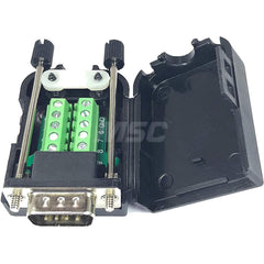 Male D-Sub RS-232 Serial DB9 Adapter For Data Networks, Serial Data Transmission Device Management & Instrument Control