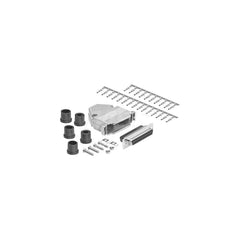 Female D-Sub RS-232 Serial DB25 Adapter Zinc Housing, Nickel-Plated, For Data Networks, Serial Data Transmission Device Management & Instrument Control