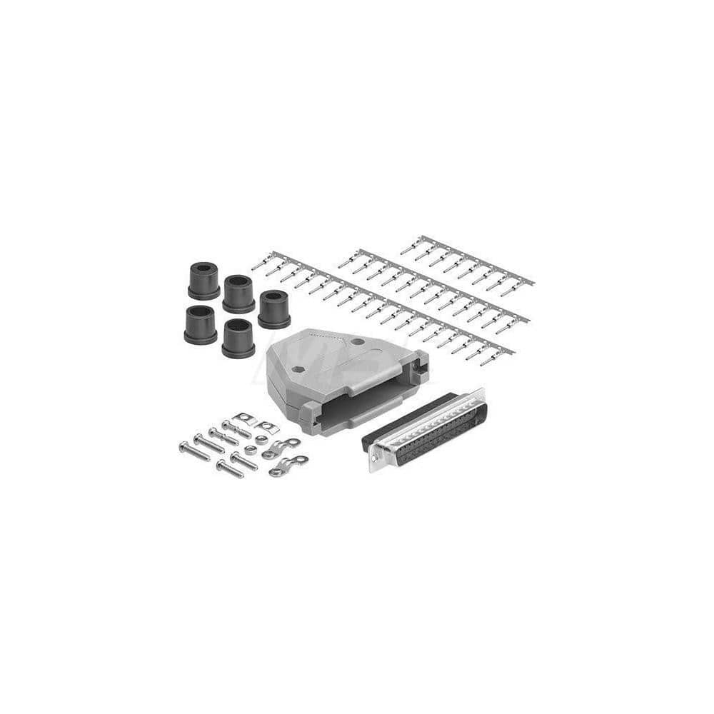 Male D-Sub RS-232 Serial DB37 Adapter For Data Networks, Serial Data Transmission Device Management & Instrument Control