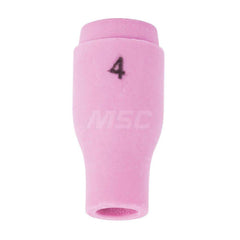 TIG Torch Nozzles; Nozzle Size: #4; For Use With: 20H-320; PTW-20; PTA-9; Standards: 13N08