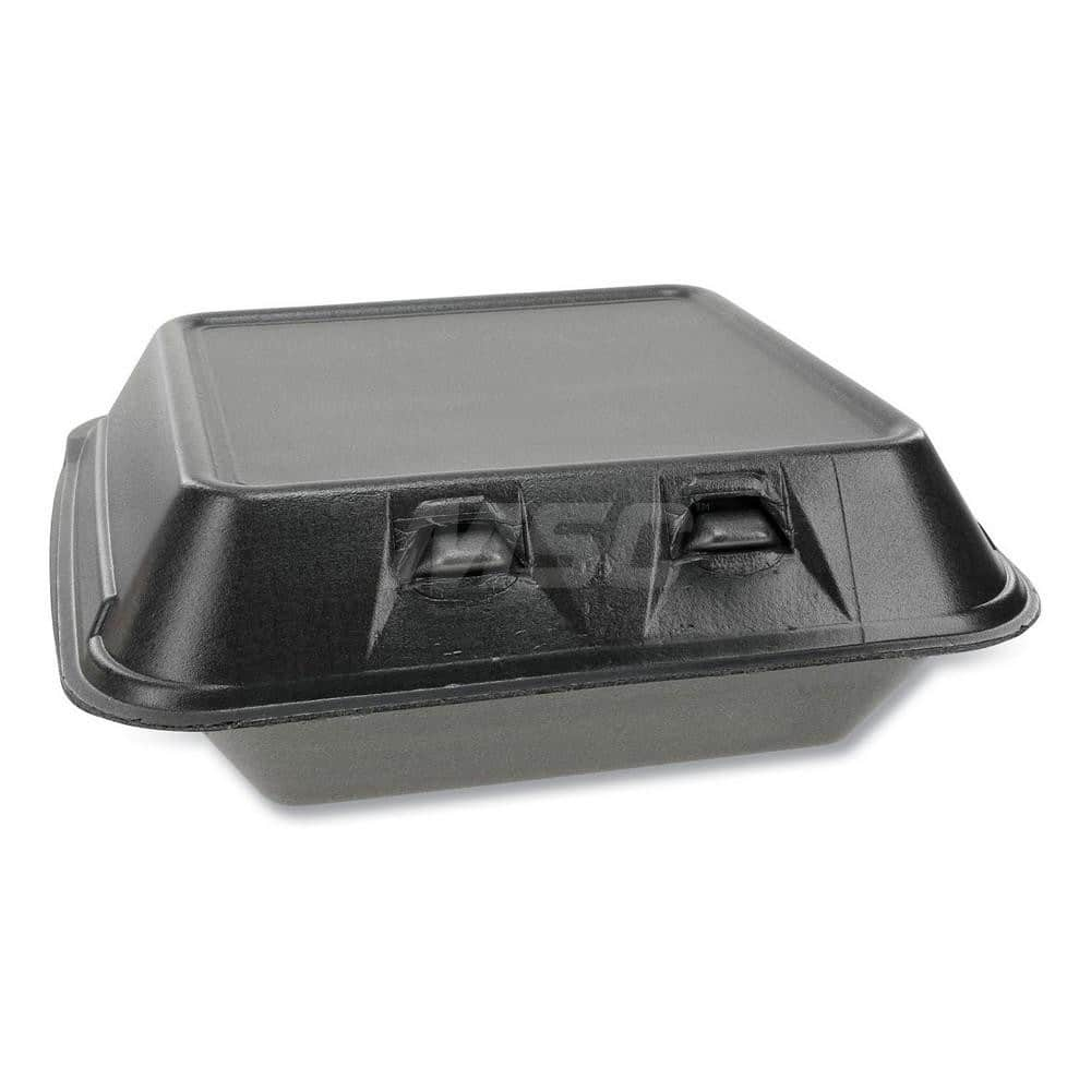 Food Containers; Container Type: Food Storage Container; Shape: Square; Overall Height: 3 in; Lid Type: Hinged Lid; Height (Decimal Inch): 3 in; Type: Food Storage Container