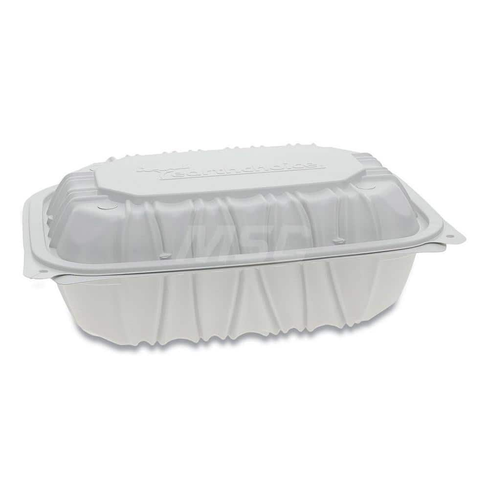 Food Containers; Container Type: Food Storage Container; Shape: Square; Overall Height: 3.1 in; Lid Type: Hinged Lid; Height (Decimal Inch): 3.1 in; Type: Food Storage Container