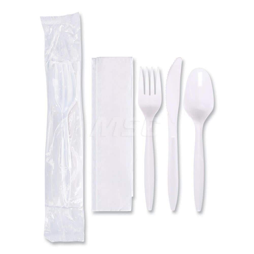 Paper & Plastic Cups, Plates, Bowls & Utensils; Flatware Type: Cutlery; Material: Plastic; Color: White; Disposable: Disposable