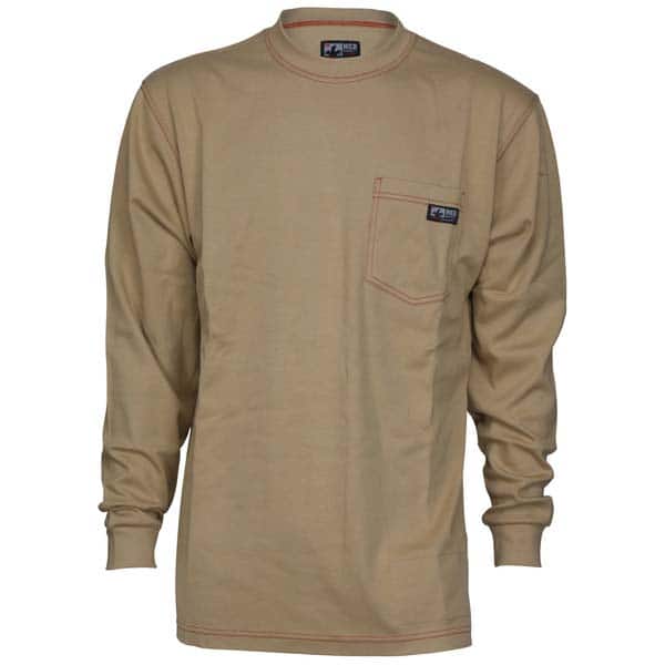 MCR Safety - Shirts Garment Style: T-Shirt Garment Type: Flame Resistant; Arc Flash; Arc Protection - USA Tool & Supply