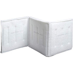 Pleated Air Filter: 24 x 384 x 1″, MERV 10 Polyester, Wire Frame