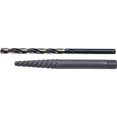 Cle-Line - Bolt Extractor Sets Tool Type: Screw Extractor & Drill Number of Pieces: 2.000 - USA Tool & Supply