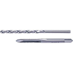 Tap & Drill Sets; Minimum Tap Thread Size (mm): #8-32 in; Minimum Tap Thread Size (Inch): #8-32 in; Maximum Tap Thread Size (Inch): #8-32; Maximum Tap Thread Size: #8-32 in; Minimum Drill Size (mm): 3.45; Minimum Drill Size (Letter): 3.45 mm; #29; Minimum