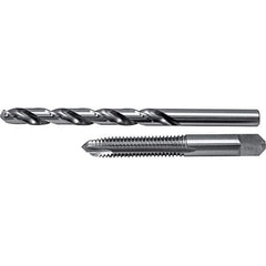 Cle-Line - Tap & Drill Sets Minimum Tap Thread Size (Inch): 3/8-16 Maximum Tap Thread Size (Inch): 3/8-16 - USA Tool & Supply