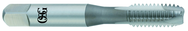 M18x1.5 3Fl D6 HSS Spiral Pointed Tap-Steam Oxide - USA Tool & Supply
