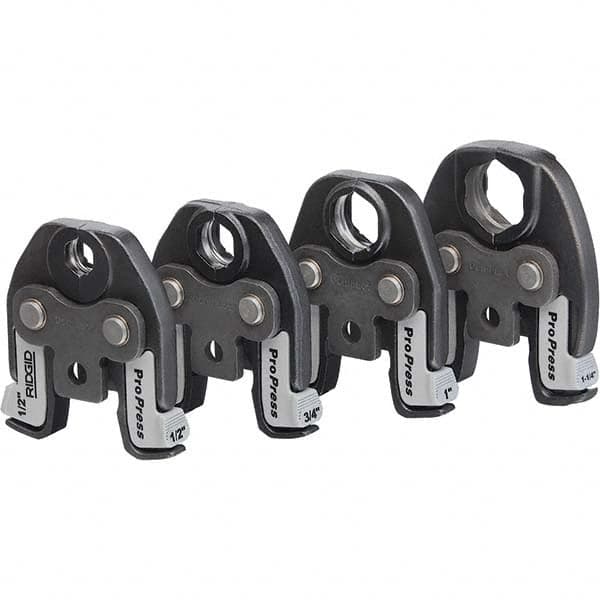 Ridgid - Presser Replacement Jaws Type: Pressing Jaws Jaw Size Range: 3/4" to 1-1/4" (Inch) - USA Tool & Supply