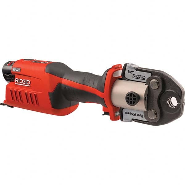 Ridgid - Benders, Crimpers & Pressers Type: Pressing Tool Kit Maximum Pipe Capacity (Inch): 1-1/4 - USA Tool & Supply