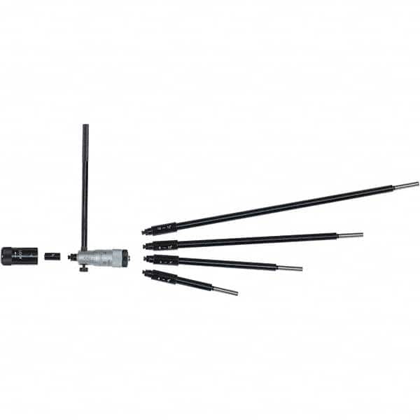 Mitutoyo - Mechanical Inside Micrometers Type: Interchangeable Rod Minimum Measurement (Decimal Inch): 2 - USA Tool & Supply