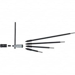 Mitutoyo - Mechanical Inside Micrometers Type: Interchangeable Rod Minimum Measurement (Decimal Inch): 2 - USA Tool & Supply